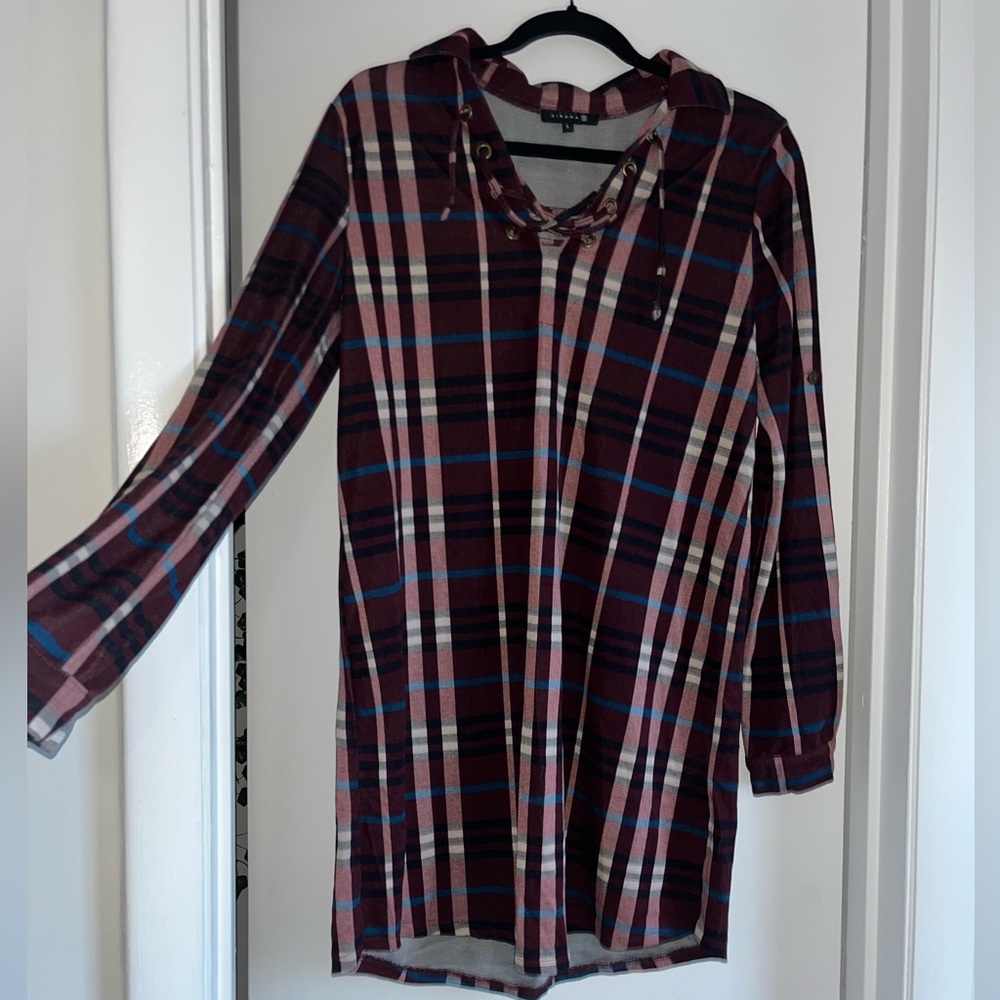 Cirana Plaid Dress